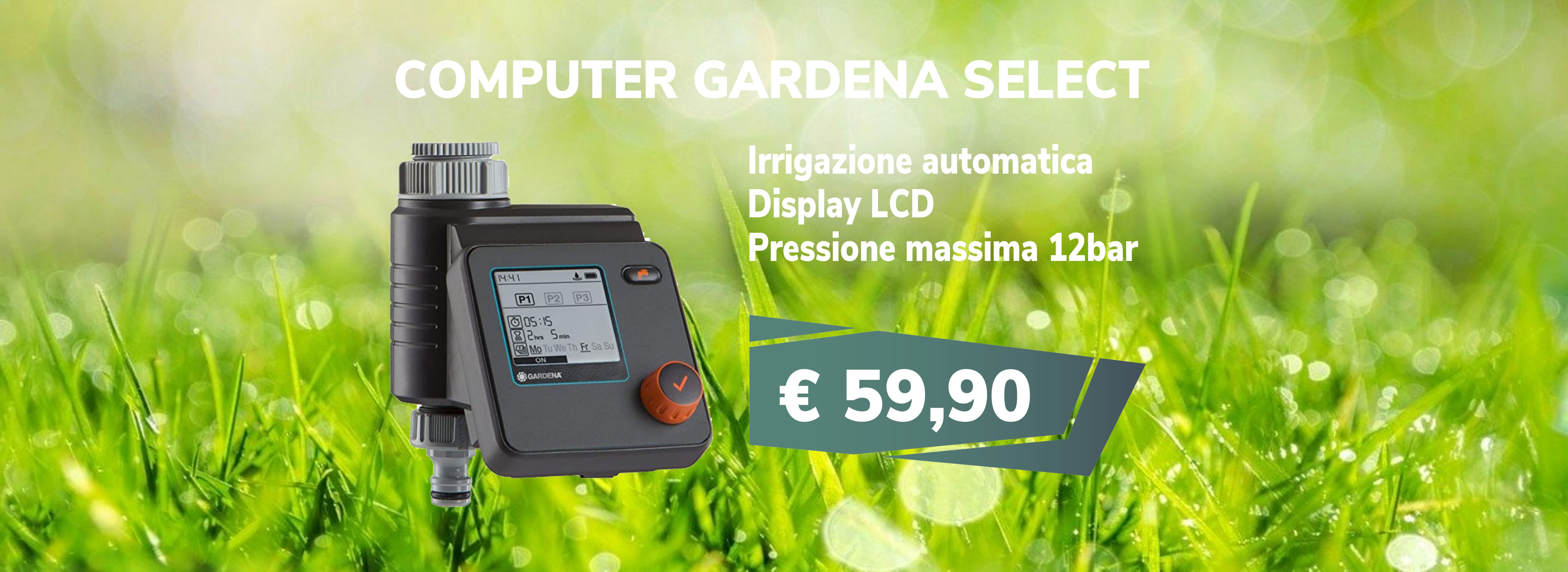 Gardena select computer Capararo